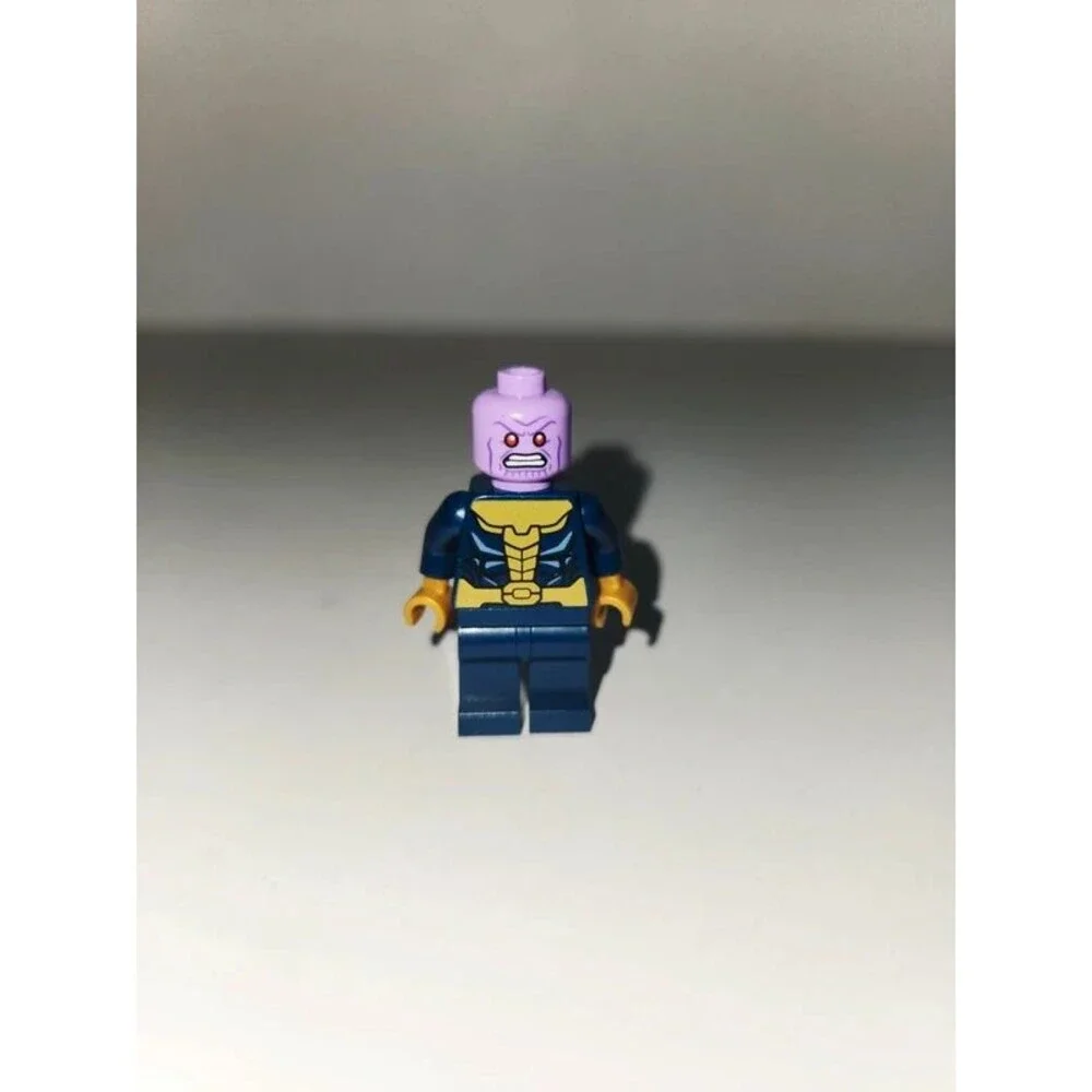 LEGO Marvel Thanos Minifigure (No Helmet) - sh761
